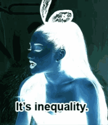 Its Inequality Ariana Grande GIF - Its Inequality Ariana Grande GIFs