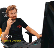 Niko Creative Director Sticker