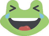 Laughing Toad Sticker - Laughing Laugh Toad Stickers