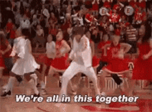 high school musical sing dance were all in this together