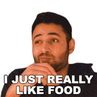 I Just Really Like Food Arun Maini Sticker - I Just Really Like Food Arun Maini Mrwhosetheboss Stickers