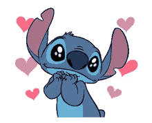 Im So In Love With You Stitch GIF - Im So In Love With You Stitch Heart GIFs