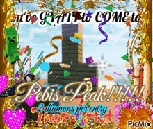 a picture that says ' i 'm grateful to come to pebis peak '