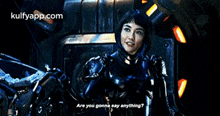 Are You Gonna Say Anything?.Gif GIF - Are You Gonna Say Anything? Pacific Rim Hindi GIFs