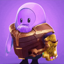 Fall Guys Thanos Bean GIF - Fall Guys Thanos Bean GIFs