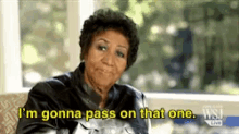 Aretha Franklin Pass On GIF