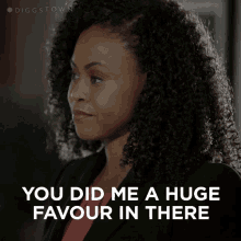 You Did Me A Huge Favour In There Marcie GIF - You Did Me A Huge Favour In There Marcie Marcie Diggs GIFs