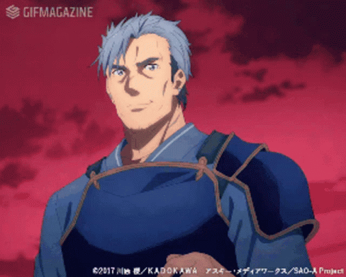 Bercouli Sword Art Online Alicization GIF - Bercouli Sword Art Online