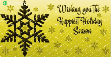 Wishing You The Happiest Holiday Season Gifkaro GIF - Wishing You The Happiest Holiday Season Gifkaro Merry Christmas GIFs