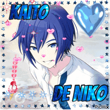 a picture of a boy with the name de niko