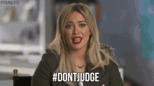 #dontjudge GIF - Hilary Duff Dont Judge GIFs