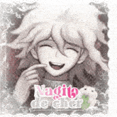 a picture of nagito de cher with a hamster on the bottom