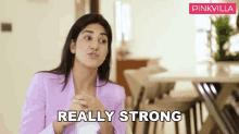 Really Strong Harmann Kaur GIF - Really Strong Harmann Kaur Pinkvilla GIFs