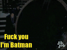 bat signal batman fuck you