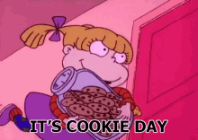 national cookie day cookie day cookies angelica rugrats