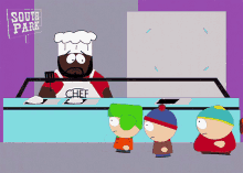 hey chef south park hello hi chef hey there