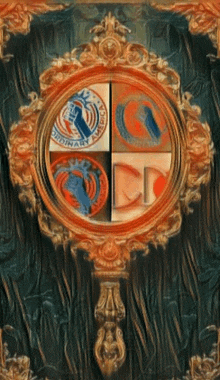 a painting with the word ordinary america in the center