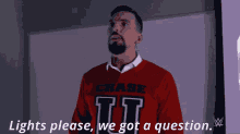 Andre Chase Lights Please GIF - Andre Chase Lights Please We Got A Question GIFs