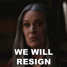 We Will Resign Emily Prentiss GIF - We Will Resign Emily Prentiss Criminal Minds GIFs