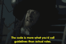 Guidlines Pirates Of The Caribbean GIF - Guidlines Pirates Of The Caribbean Hector Babossa GIFs
