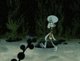 Squidward Kelp Forest GIF - Squidward Kelp Forest I Gotta Get Out Of Here GIFs