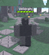 a person in a video game with the name velierah