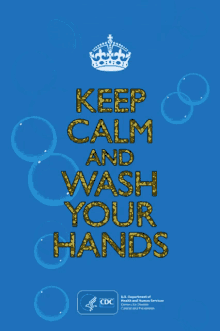 keep calm wash your hands soap bubby