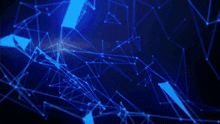 a news screen with a blue background and the words news developing now