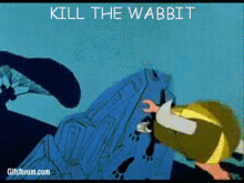 Kill The Wabbit Kill The Rabbit GIF - Kill The Wabbit Kill The Rabbit GIFs