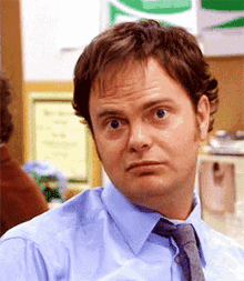 Dwight K Shrute The Office GIF - Dwight K Shrute The Office What GIFs