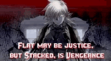 stacked is vengeance flat justice hellsing ultimate