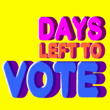 Five Days Five Days Left To Vote GIF - Five Days Five Days Left To Vote Go Vote GIFs