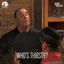 Whos Thirsty Asking GIF - Whos Thirsty Asking Wanting To Know GIFs