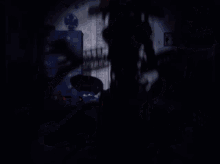 a nightmare foxy from five nights at freddy 's is screaming in the dark .