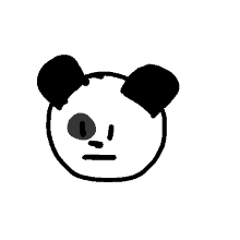 weird panda