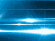 a blue background with a few white lines coming out of it