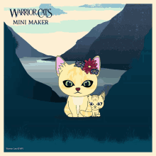 Cream Cat Warrior Cat GIF - Cream Cat Warrior Cat Mother And Kit GIFs