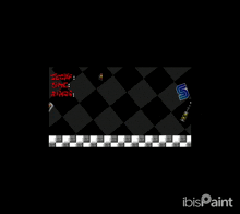 a screenshot of a video game with the words score time and rings on it