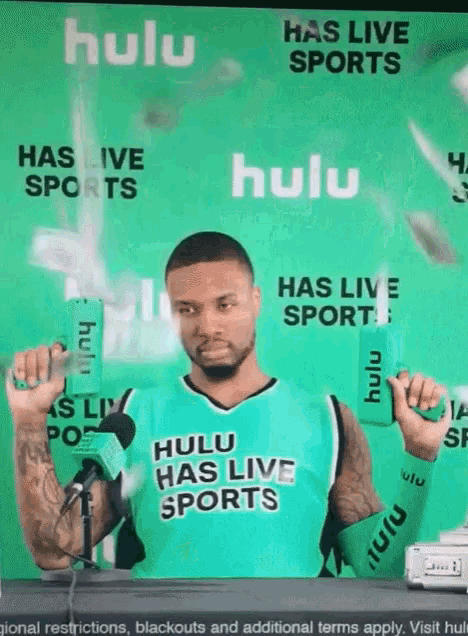 Hulu has live discount sports damian lillard