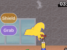 a screenshot of a game with a picture of a man and the words true