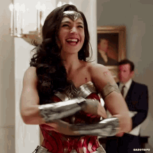 Gal Gadot Wonder Woman GIF - Gal Gadot Wonder Woman Happy GIFs
