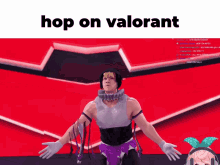 Hop On Valo Hop On Valorant GIF - Hop On Valo Hop On Valorant Shu Yamino GIFs