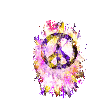 Peace Freedom Sticker