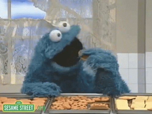 Cookie Monster Sesame Street GIF - Cookie Monster Sesame Street Eating GIFs