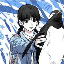 Asa Mitaka Penguin GIF
