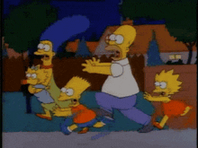 The Simpsons Run Away GIF - The Simpsons Run Away Fleeing GIFs