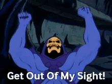 Skeletor Get Out Of My Sight GIF - Skeletor Get Out Of My Sight Get Away From Me GIFs