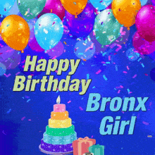 Happy Birthday Bronx Girl GIF - Happy Birthday Bronx Girl GIFs