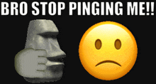 Stop Punch GIF - Stop Punch Moai Emoji GIFs