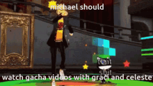 Gacha Michael GIF - Gacha Michael Persona5 GIFs